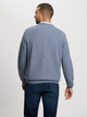 Джемпер чоловічий Cross Jeans 34266-200 L Синій (8697319808902) - зображення 2