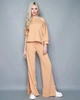 Женский костюм из трикотажа Poliit 7304 бежевый 36 - изображение 3