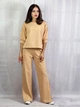 Женский костюм из трикотажа Poliit 7304 бежевый 36 - изображение 9