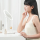 Дзеркало для макіяжу Xiaomi DOCO LED Beauty Sunlight Small Mirror Standard Edition Simple White (XM001) - изображение 7