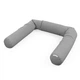 Подушка Nest Snake 180 см серая - изображение 1