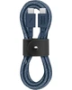 Кабель Native Union Belt USB-C to USB-C Navy 1.2 м (BELT-C-NAV-2-NP) - изображение 1