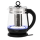 Чайник Adler AD 1299 black, 1.5L, 2200 Вт - изображение 1