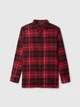 Детская фланелевая рубашка GAP в клетку 1159839540 (Красный S) на рост 114-130 см - изображение 5