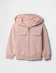 Тёплый комплект GAP куртка и штаны 1159842438 (Розовый 18-24M) на рост 90 см - изображение 2