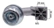 Редуктор нижній VJ Parts для триммера (мотокоси) FS 55, FS 80, FS 81, FS 86, FS 87, FS 88, d25 аналог 41406400110, кос186 - зображення 5