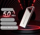 Флешка MoveSpeed Брелок 64Gb USB 2.0 Silver - изображение 7