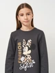 Детское платье для девочки Disney Minnie Mouse HY10148 104 см Темно-серое (3609088182591) - изображение 4