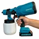 Аккумуляторный краскораспылитель Krafftec с регулировкой ширины 2хАКБ 48V 800ml 600W Blue (3_06715) - изображение 1