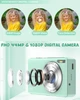 Фотокамера AOREGRE 44Мп / CMOS / Full HD / 16Х зум / Бирюзовый - изображение 2