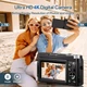 Цифровая камера IXNAIQY DC101-AF 48Мп / CMOS / 4K 30fps / 16Х зум / Wi-Fi / Черный (100639837) - Уценка - изображение 4
