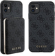 Комплект Guess Case 4G Metal Logo for iPhone 11 + Powerbank 5000mAh MagSafe Black (GUBPM5N614GEMGK) - зображення 1