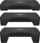 Степ платформа для аеробіки та фітнесу Rebel Active 3 ступені 68 см Чорна (5901890123051) - зображення 4