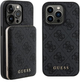 Комплект Guess Case 4G Metal Logo for iPhone 14 Pro + Powerbank 5000mAh MagSafe Black (GUBPM5P14L4GEMGK) - зображення 1