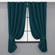 Комплект коротких штор VR-Textil Микровелюр Petek № 1494ш Изумрудный 140х170 см 2 шт (35-0222) - изображение 1