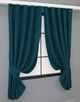 Комплект коротких штор VR-Textil Микровелюр Petek № 1494ш Изумрудный 140х170 см 2 шт (35-0222) - изображение 2