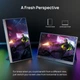 Портативный игровой монитор ARZOPA Z3FC 16.1" Grey 2K QHD 180Hz (чехол в комплекте) - изображение 5