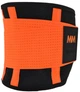 Пояс компрессионный MadMax MFA-277 Slimming belt Black/neon orange L - изображение 2