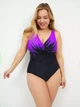 Слитный купальник Fuba 25811150 черный 50 (XL ) бедра 107-110 см грудь 2B-3C-4D - изображение 2