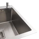 Кухонна мийка 78*50С R нержавійка Platinum Handmade (поглиблена полиця, 3.0/1.0 мм) - зображення 3