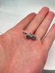 Сережки срібні "Малинки" 925 проби з топазами містік 40102с - зображення 8