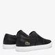 Мужские слипоны кожаные Lacoste 637775330 47 Черные (1159847249) - изображение 3