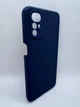 Чохол накладка Silicone Cover Full для Motorola Moto G22 Темно-синій - зображення 1