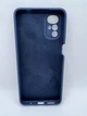 Чохол накладка Silicone Cover Full для Motorola Moto G22 Темно-синій - зображення 3