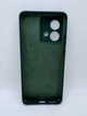 Чехол накладка Silicone Cover Full для Motorola Edge 40 Neo Темно-зелёный - изображение 3
