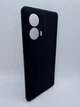 Чехол накладка Silicone Cover Full для Motorola Moto G85 / Edge 50 Fusion Черный - изображение 2