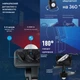 Світлодіодний (LED) вуличний прожектор 30Вт 220В з датчиком руху 6500К IP65, регулювання чутливості! - изображение 5