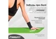 Коврик для йоги и фитнеса EasyFit EF-1919-GN, антискользящий, Зелёный, 180×60×1 см, NBR - изображение 5