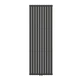 Вертикальный радиатор Ellipse Double 600х1800-10 (50 мм), anticor, черный муар (02-245133-6018) - изображение 1
