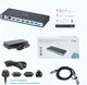 Док-станція i-tec Dual 4K Display Docking Station — універсальна USB-C/USB 3.0 станція з підтримкою 2х 4K дисплеїв і зарядкою 65W - зображення 4
