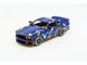 Деревянный 3D конструктор Muscle car GT, Puzzleоk (Puz-00642), 162 деталей (синяя) - изображение 4