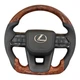 Анатомический руль для Lexus LX470, GX470. В сборе. Логотип – хром. - изображение 1