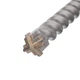 Бур SDS-Max, Quadro, 28×600 мм INTERTOOL SDM-2860 - зображення 2