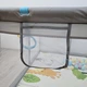 Дитячий розкладний манеж Avko 180х200см Grey + кульки та килимок - изображение 5