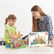 Конструктор магнитный Picasso Tiles Dinosaur Set с 8 фигурками динозавров 38 деталей (817338028848) - изображение 4