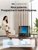 Умный ультразвуковой увлажнитель воздуха DREO Ultrasonic 420s DR-HHM010S, 30 м², бак 4 л, дистанционное управление, датчик влажности, автоматический режим, таймер, ароматизация - изображение 3