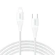 Кабель Type-C to Lightning 20Вт, 1.2м VOKAMO SC4 серия Luxlink - изображение 1