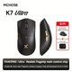 Бездротова ігрова миша MCHOSE K7 Ultra / Три режими підключення / PAW3950 / 42 000 DPI / Black - зображення 3