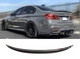 Спойлер AD_Plastik BMW 3 Series F30 M3 F80 M Performance Style чорний глянсовий (В-76) - зображення 2