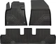 Автомобильные коврики в салон Frogum 3D на Citroen C4 Picasso C4 Spacetourer 2 13- Ситроен С4 Пикассо черные SO6182 - изображение 1