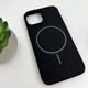 Защитный чехол-накладка Cosmic Silicone Case Magnetic для Apple iPhone 15 Black (SilMag15-18) - изображение 3