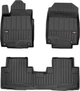 Автомобильные коврики в салон Frogum 3D на Honda CR-V 4 12-18 Хонда СРВ черные SO5886 - изображение 1