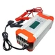 Зарядное устройство для аккумулятора 12V 8A / 24V 4A интеллектуальная зарядка с дисплеем Серый (S12489) - изображение 1