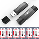 USB Флешка 2в1 16ГБ MicroUSB/USB 2.0 для телефона, компьютера OTG XO U70 16GB Черный - изображение 4