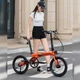Велосипед складной ROCKBROS ACS-16M | на 9-скоростной трансмиссии SRAM X4/X5 | алюминиевый | Темно-зеленый (RB-ACS16M-5272) - изображение 9
