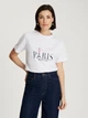 Koszulka damska bawełniana Cross Jeans 56229-008 S Biała (8697319811261) - obraz 1